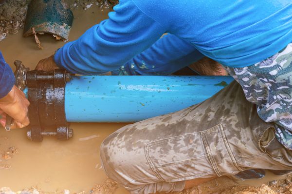 Underground Water Line Repair in Saint Charles